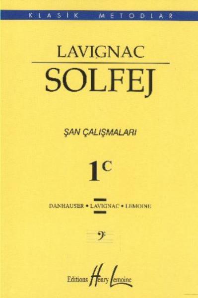 IADESİZ-Lavignac Solfej 1C Şan Çalışmaları