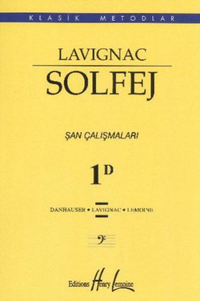 Lavignac Solfej 1D Şan Çalışmaları %17 indirimli