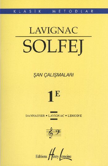 Lavignac Solfej 1E Şan Çalışmaları %17 indirimli