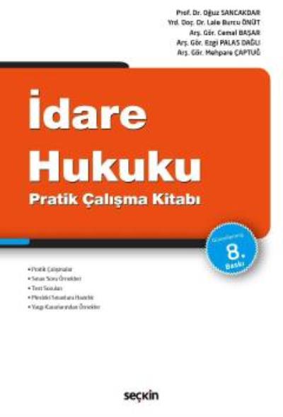 İdare Hukuku Pratik Çalışma Kitabı Oğuz Sancakdar