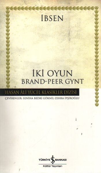 İki Oyun K.Kapak %30 indirimli İbsen