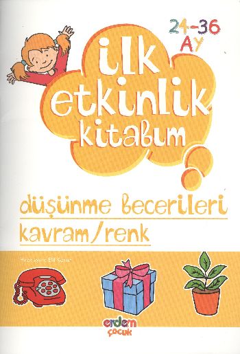 İlk Etkinlik Kitabım Düşünme Becerileri Kavram Renk 24 36 Ay