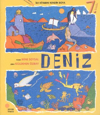 İlk Kitabını Kendin Boya-3 Deniz