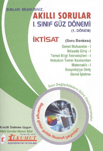 İlkumut Akıllı Sorular 1. Sınıf Güz Dönemi 1. Dönem İktisat Soru Bankası