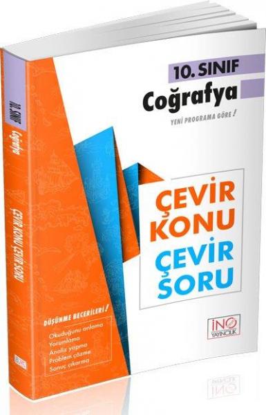 İnovasyon 10. Sınıf Coğrafya Çevir Konu Çevir Soru-YENİ İnovasyon Yayı