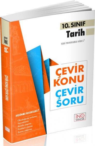 İnovasyon 10. Sınıf Tarih Çevir Konu Çevir Soru-YENİ İnovasyon Yayıncı