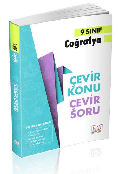 İnovasyon 9. Sınıf Coğrafya Çevir Konu Çevir Soru-YENİ İnovasyon Yayın