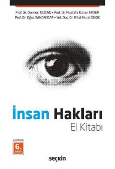 İnsan Hakları El Kitabı Durmuş Tezcan-Mustafa Ruhan Erdem