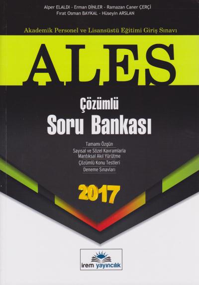 İrem 2016 ALES Çözümlü Soru Bankası Erman Dinler