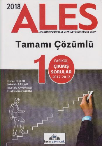 İrem ALES Tamamı Çözümlü 1 Fasikül Çıkmış Sorular 2018