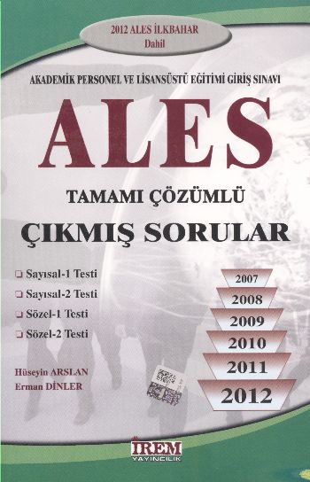 İrem ALES Tamamı Çözümlü Çıkmış Sorular (Küçük Boy)