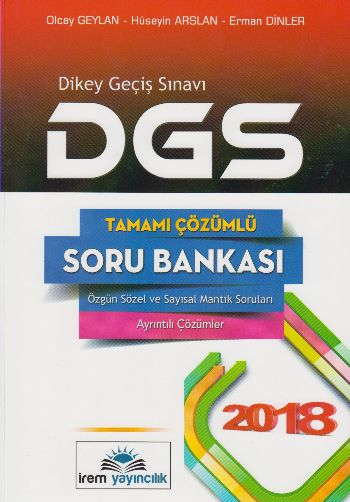 İrem DGS Tamamı Çözümlü Soru Bankası 2018