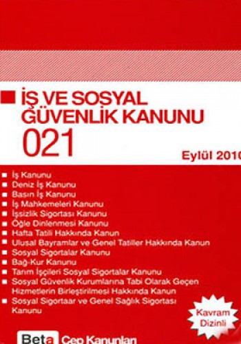 İş ve Sosyal Güvenlik Kanunu