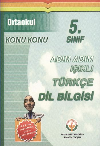 Işıklı Adım Adım Türkçe Dil Bilgisi 5 %17 indirimli Nuran Mustafaoğlu-