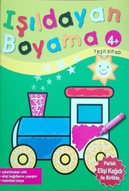 Işıldayan Boyama 4+ (Yeşil Kitap)