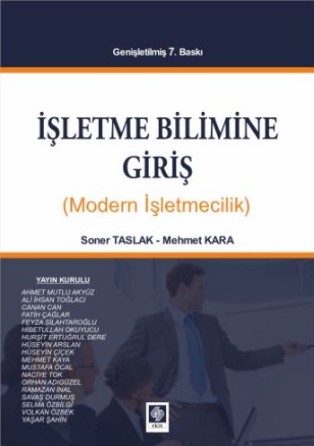 İşletme Bilimine Giriş Modern İşletmecilik