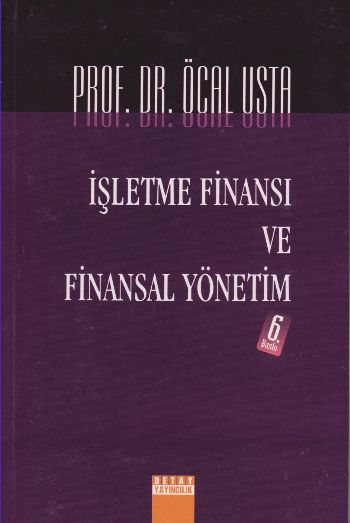 İşletme Finansı ve Finansal Yönetim