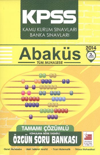 İstanbul Kariyer Abaküs Muhasebe Tamamı Çözümlü Özgün Soru Bankası