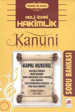 İstanbul Kariyer Adli İdari Hakimlik Kamu Hukuku Soru Bankası Kanuni %