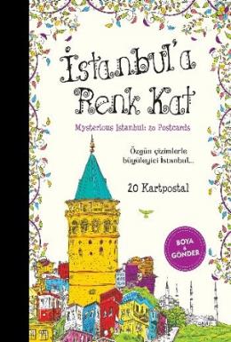 İstanbula Renk Kat 20 Kartpostal Nesrin Çelik