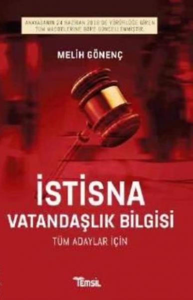 İstisna Vatandaşlık Bilgisi Melih Gönenç