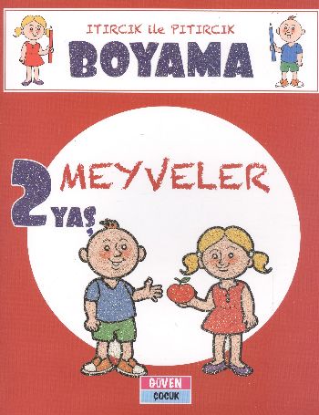 Itırcık İle Pıtırcık Boyama Meyveler 2 Yaş %17 indirimli Kolektif