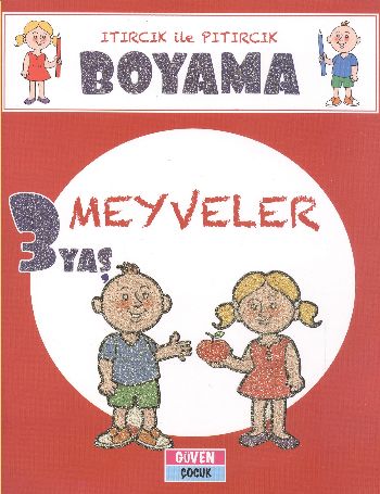 Itırcık İle Pıtırcık Boyama Meyveler 3 Yaş