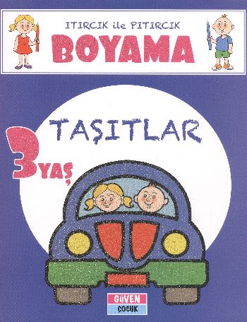 Itırcık İle Pıtırcık Boyama Taşıtlar 3 Yaş %17 indirimli Kolektif