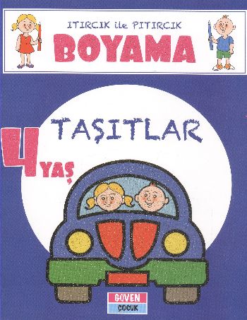 Itırcık İle Pıtırcık Boyama Taşıtlar 4 Yaş %17 indirimli Kolektif