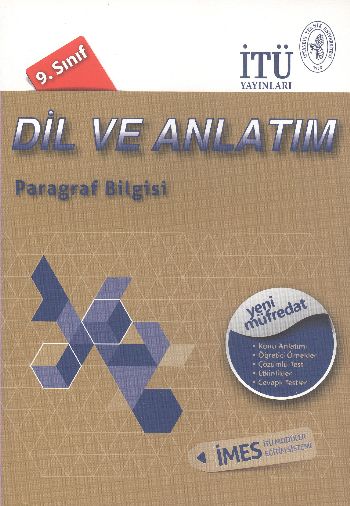 İTÜ 9. Sınıf Dil ve Anlatım Paragraf Bilgisi