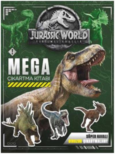 Jurassic World - Mega Çıkartma Kitabı Doğan Egmont Yayıncılık Kolektif