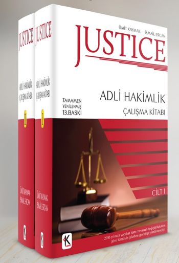 Justice Adli Hakimlik Çalışma Kitabı - 2 Cilt