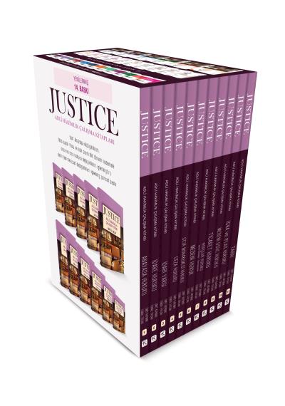 Justıce Adli Hakimlik Çalışma Kitabı Modüler Set-11 Kitap Ümit Kaymak-
