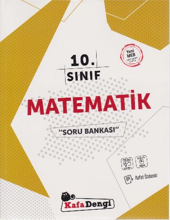 Kafadengi 10. Sınıf Matematik Soru Bankası %30 indirimli Rafet Özdemir