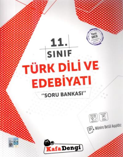 Kafadengi 11. Sınıf Türk Dili ve Edebiyatı Soru Bankası-YENİ Münire Be