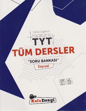 Kafadengi TYT Tüm Dersler Soru Bankası Sayısal %30 indirimli Kafadengi