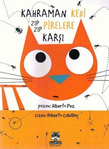 Kahraman Kedi Zıp Zıp Pirelere Karşı %17 indirimli Alberto Pez