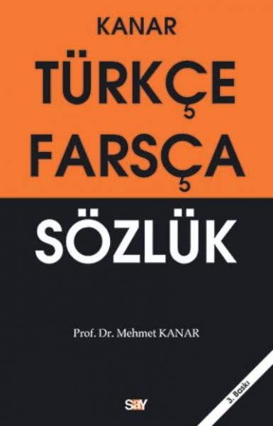 Kanar Türkçe-Farsça Sözlük K.Kapak %17 indirimli Mehmet Kanar