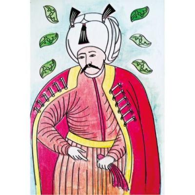 KANUNİ SULTAN SÜLEYMAN MİNYATÜR SANATI %30 indirimli