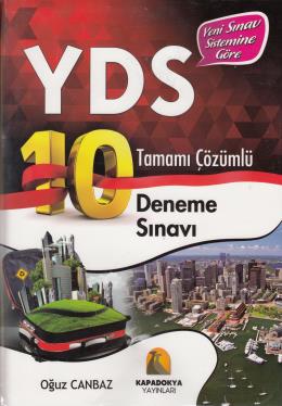 Kapadokya YDS 10 Tamamı Çözümlü Deneme Sınavı 2014 %17 indirimli Oğuz 