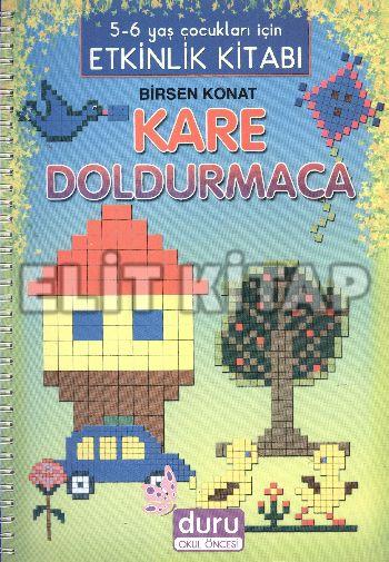 Kare Doldurmaca 5 6 Yaş Çocukları İçin Etkinlik