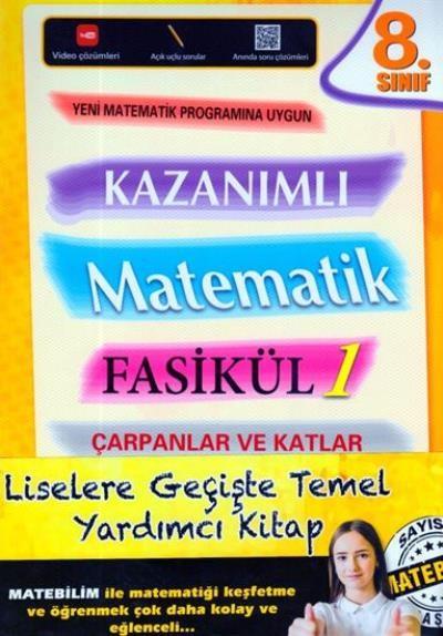 Karekod 8. Sınıf Kazanımlı Matematik Fasikül 1 Çarpanlar ve Katlar-YENİ