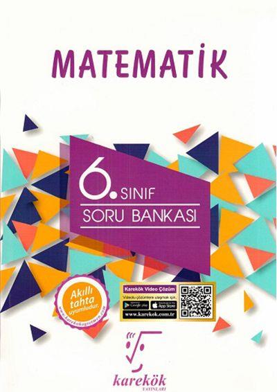 Karekök 6. Sınıf Matemetik Soru Bankası %36 indirimli Rıza Buğdayoğlu-