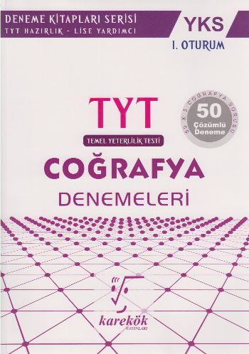 Karekök YKS TYT Coğrafya Denemeleri 1. Oturum Kolektif