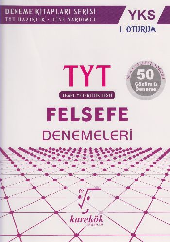 Karekök YKS TYT Felsefe Denemeleri - 1. Oturum