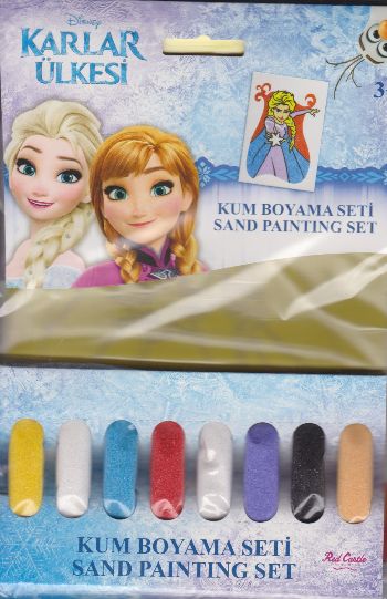 Karlar Ülkesi Frozen Elsa & Anna Kum Boyama Seti PKN-103