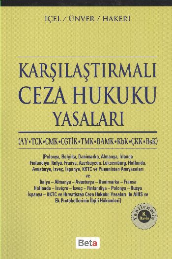 Karşılaştırmalı Ceza Hukuku Yasaları