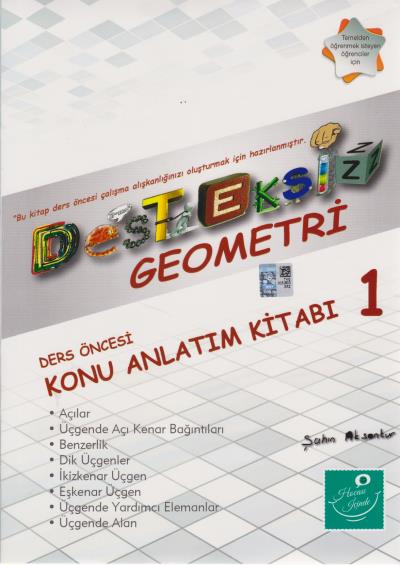 Kartezyen Desteksiz Geometri Ders Öncesi Konu Anlatım Kitabı 1 Kolekti