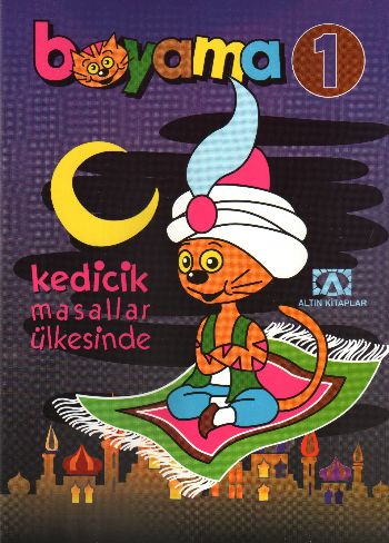 Kedicik Boyama-1: Kedicik Masallar Ülkesinde