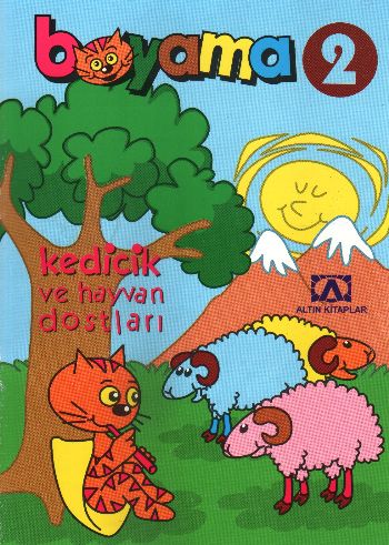 Kedicik Boyama-2: Kedicik ve Hayvan Dostları